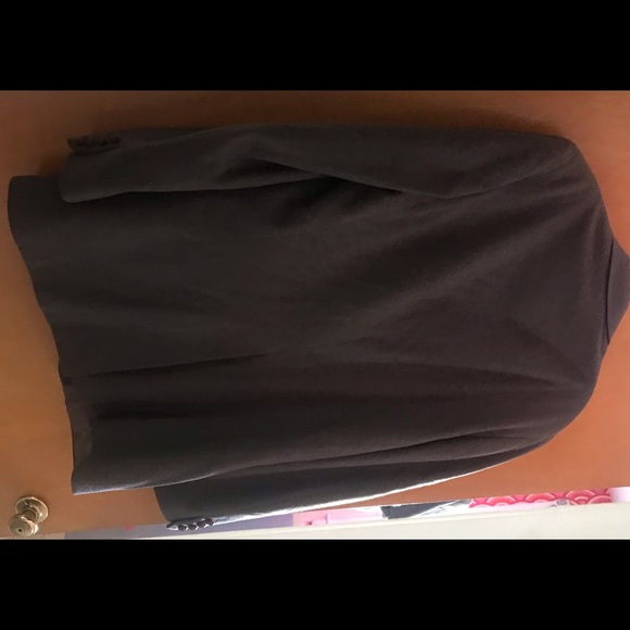 Man’s Sport Coat Camel Hair Grey-Brown Large Fabric Scotland Made USA Orig Owner - Picture 15 of 16